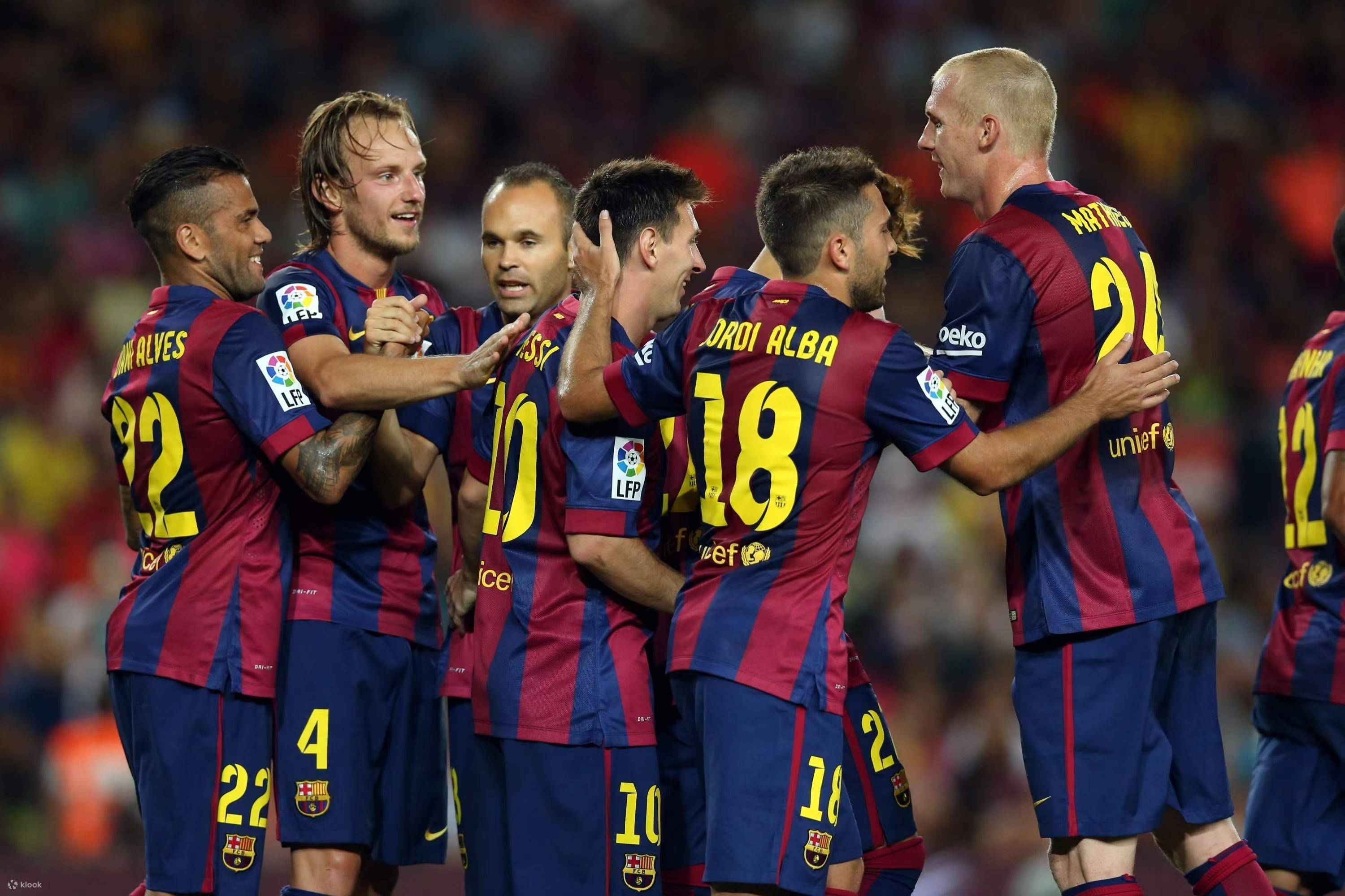 巴塞罗那取得一场激烈对决的胜利