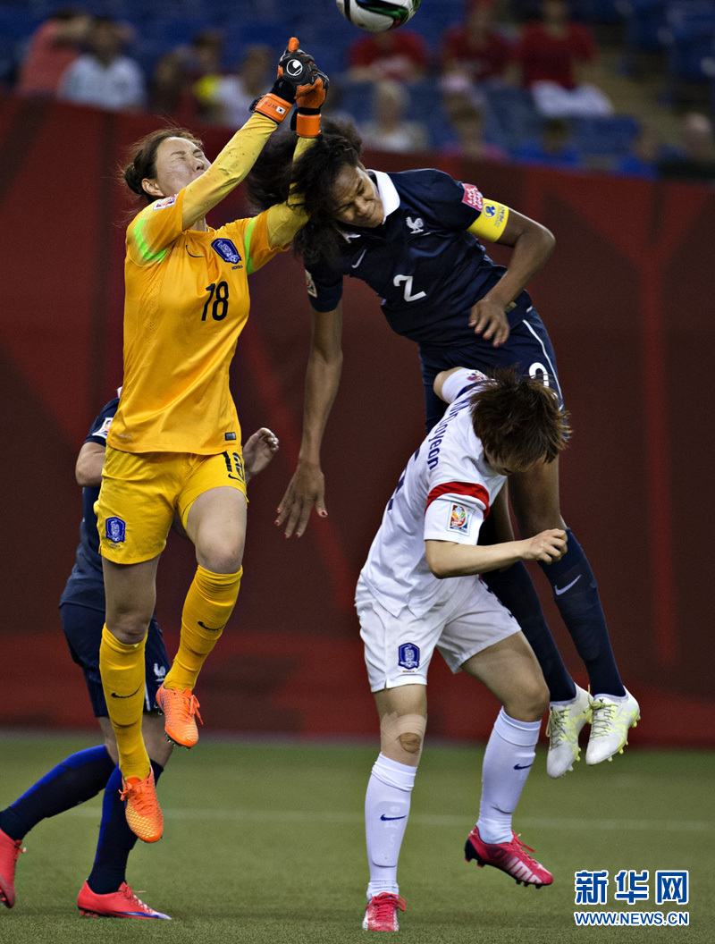 韩国队战胜加拿大，晋级八强赛