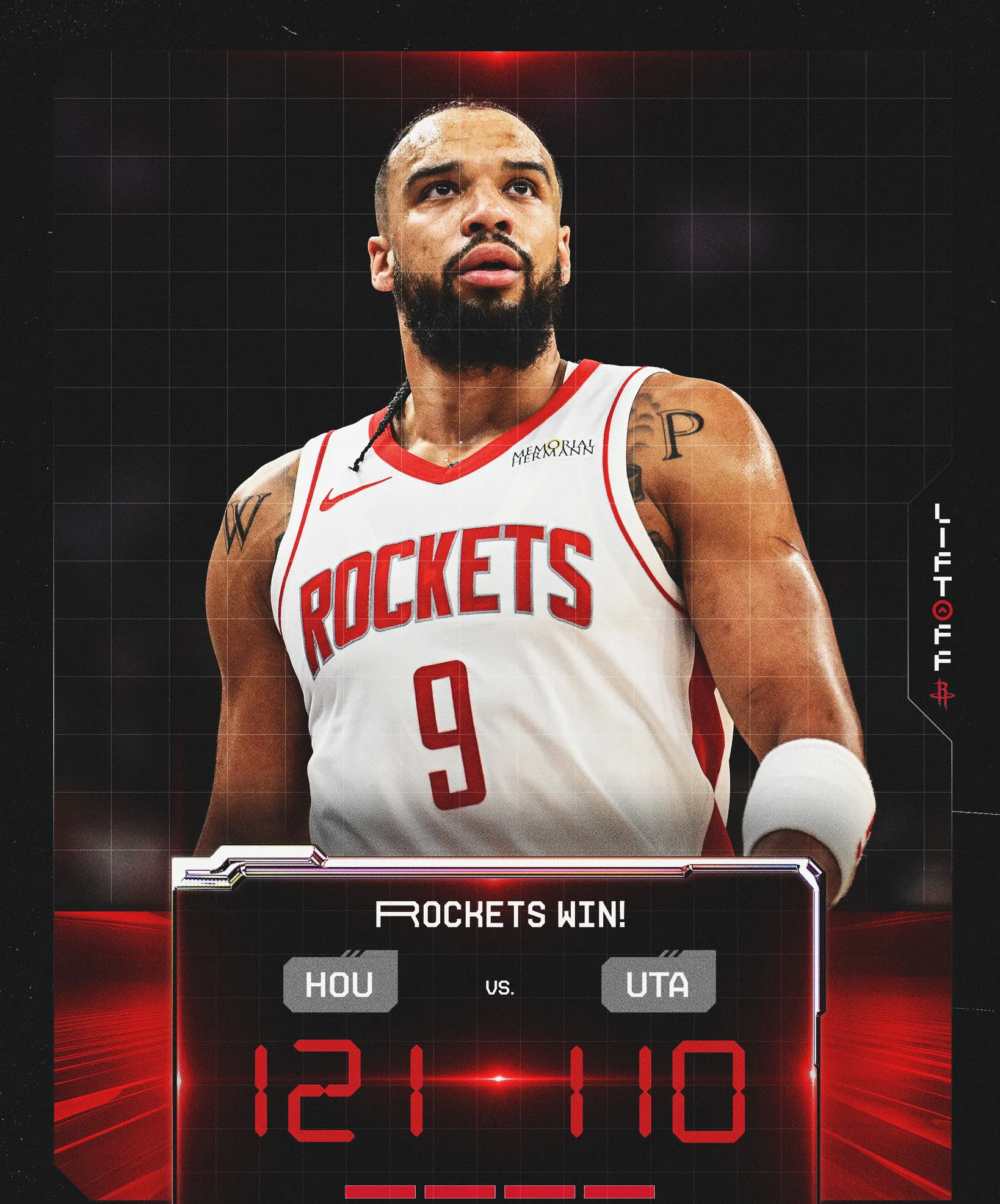 火箭主场大胜黄蜂，保持不败纪录