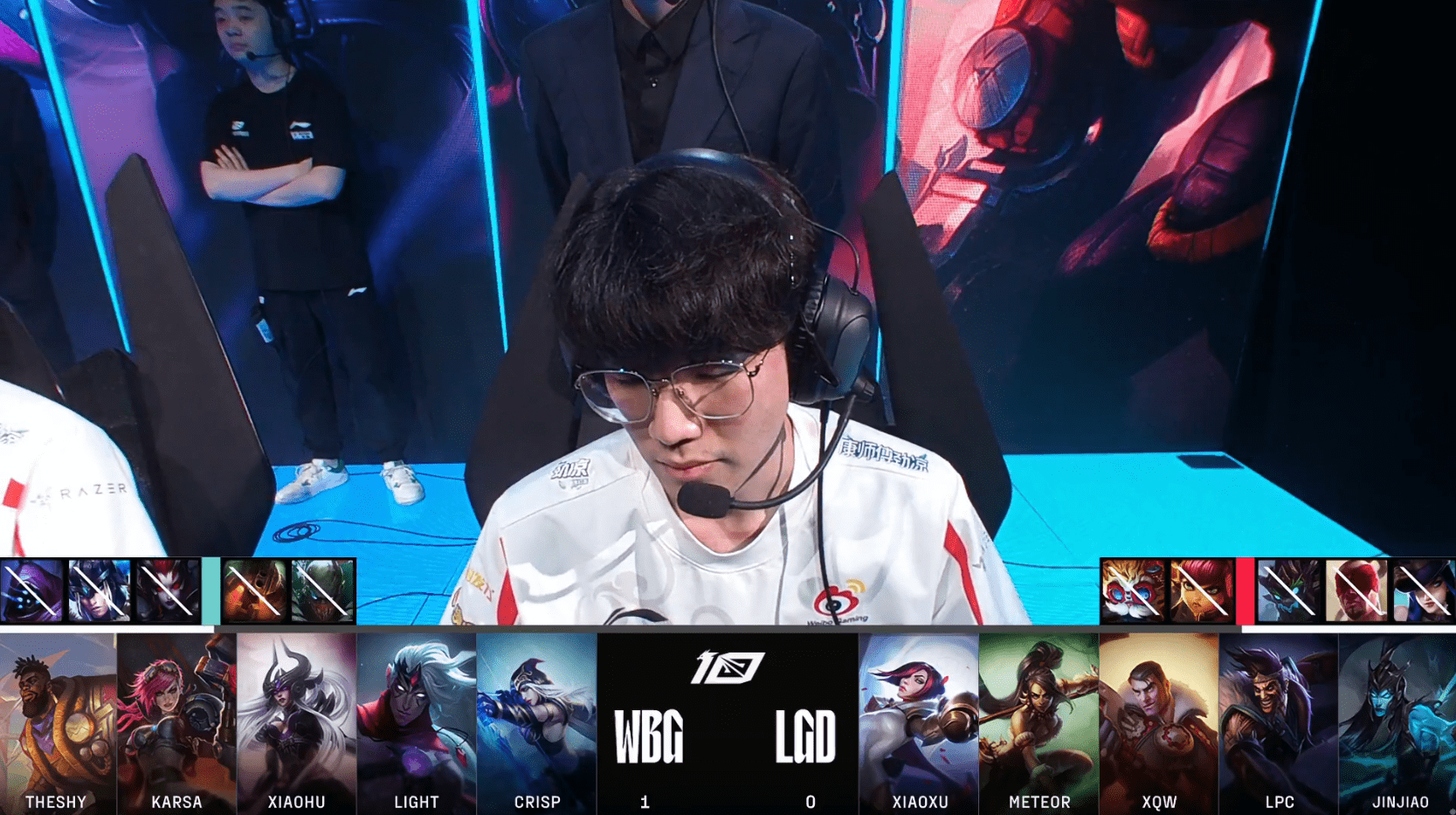 LGD绝杀SHR，Xiaohu操刀奇招英雄翻盘小组赛3:1（伦敦）